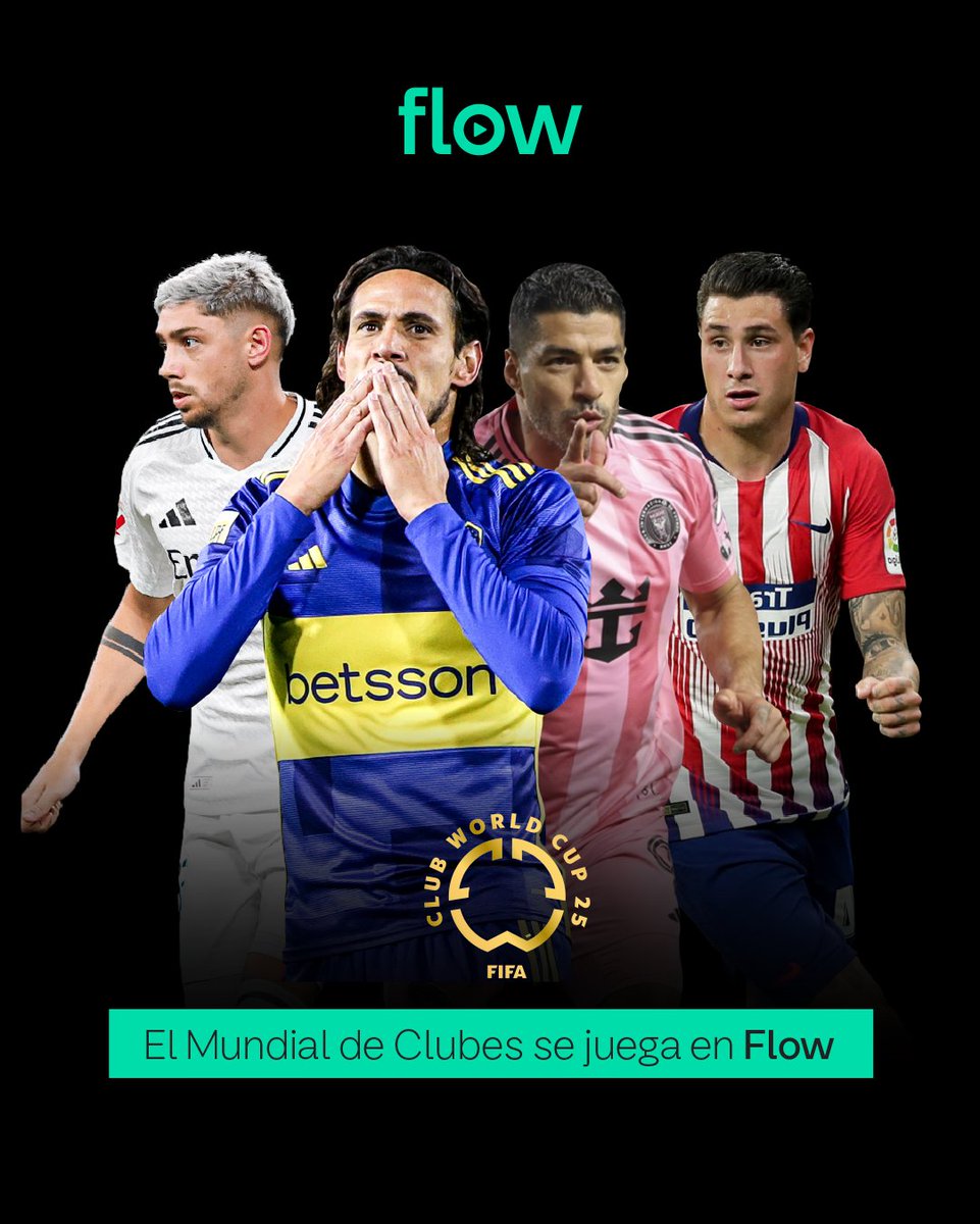 🌍🏆El mundial de Clubes lo tenés en Flow.

Mirá 52 partidos en vivo y en todos tus dispositivos por nuestro canal de eventos.

¿Quien ganará el Mundial de Clubes?