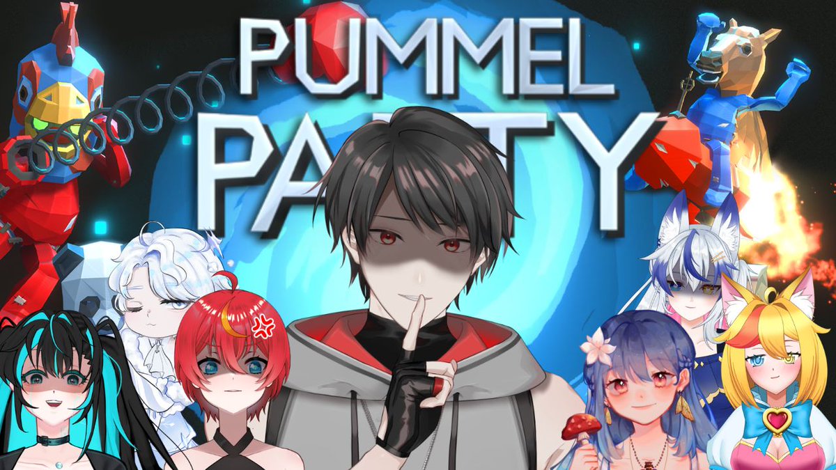 เวลา 20.00 น.  ผมไม่ได้อยากชนะ แต่ทำไมต้องแพ้อ่ะ
❤️‍🔥【Pummel Party】มาตามเก็บรางวัลอีกครั้ง!! Ft. Vtuber friends♊️
ลิงค์ : youtube.com/live/1yKf7PpRn…
สมาชิก
<a href="/HyokiHowatora/">💙Hyoki🌟🎨【Seaphyra】| V-Artist ปลอม</a>
<a href="/Hatsuji_Mind/">Hatsuji 🌟 Mind</a>
<a href="/Gloria21Pm/">Gloria💐【21PM】</a>
<a href="/YukinoTaifu/">Yukino Taifu❄️❄️【 MEL0DIS 】 |Vtuber</a>
<a href="/flurfurryvt/">Flur Furry 🦊 【CBPj】 วีอิสระสาขาสยามเมืองยิ้ม</a>
<a href="/Sataru21PM/">Sataru✨🌡️【21PM】</a> 

#MasanariK #JeminiGeneral