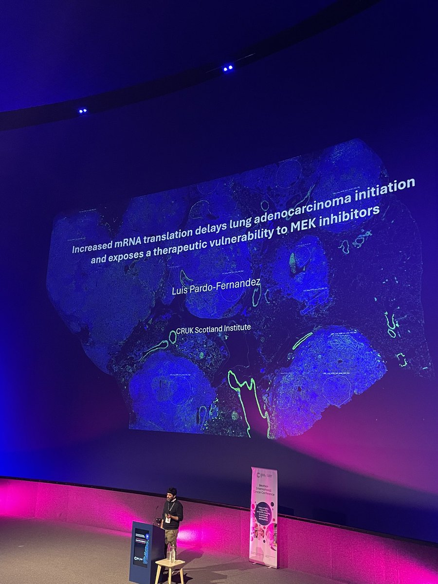 CRUK Scotland Inst (@cruk_si) on Twitter photo Another set of fantastic short talks from <a href="/CRUK_SI/">CRUK Scotland Inst</a>’s Lisa Duff and Luis Pardo-Fernandez and <a href="/EdinUni_IGC/">Institute of Genetics and Cancer</a>’s Jana Trávníčková
#BICC2025 Another set of fantastic short talks from <a href="/CRUK_SI/">CRUK Scotland Inst</a>’s Lisa Duff and Luis Pardo-Fernandez and <a href="/EdinUni_IGC/">Institute of Genetics and Cancer</a>’s Jana Trávníčková
#BICC2025