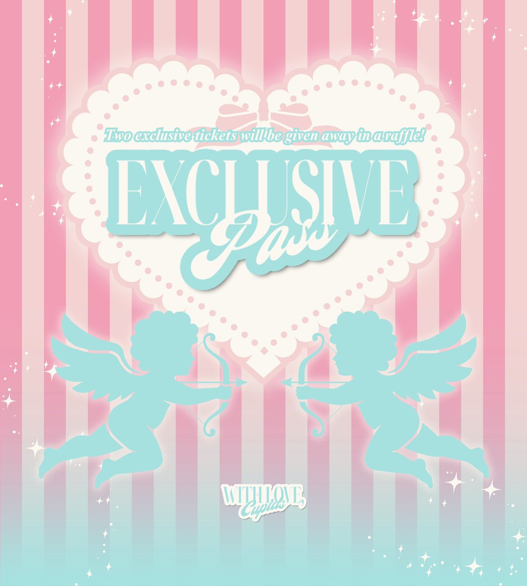 WithLoveCupids's tweet image. ㅤ
𐙚˙⋆.˚ㅤ𝐄𝐗𝐂𝐋𝐔𝐒𝐈𝐕𝐄 𝐏𝐀𝐒𝐒

Dear, lovebirds! We’ve prepared two exclusive passes for two lucky couples through our special session. Come join us and let’s see if Aphrodite will smile upon your prays!
ㅤ