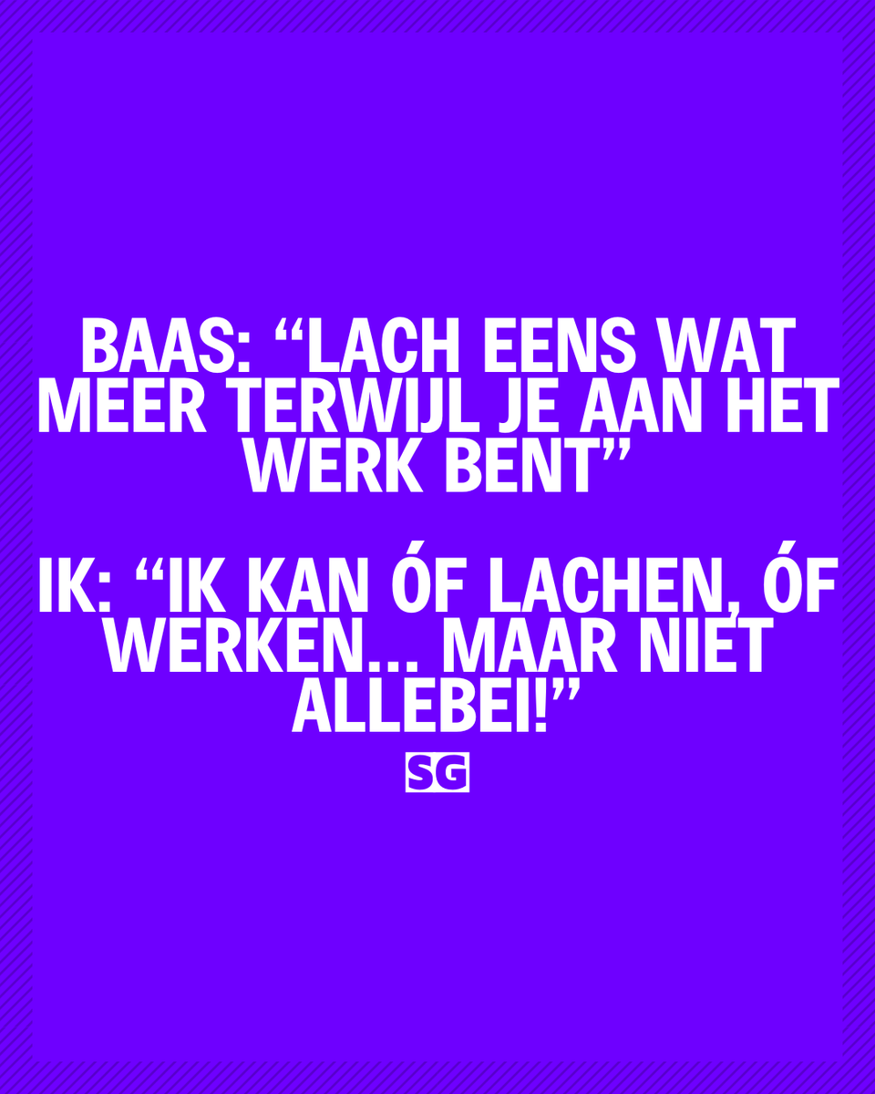 Slechte_grappen's tweet photo. Je krijgt óf productiviteit, óf gezelligheid — niet allebei 😎

#Werkplezier #HumorOpWerk #RelatableAF #Kantoorleven #MemeVanDeDag #MaandagMood #Werkhumor #SGXL #DutchMemes #FML https://t.co/uqCzMxftn6