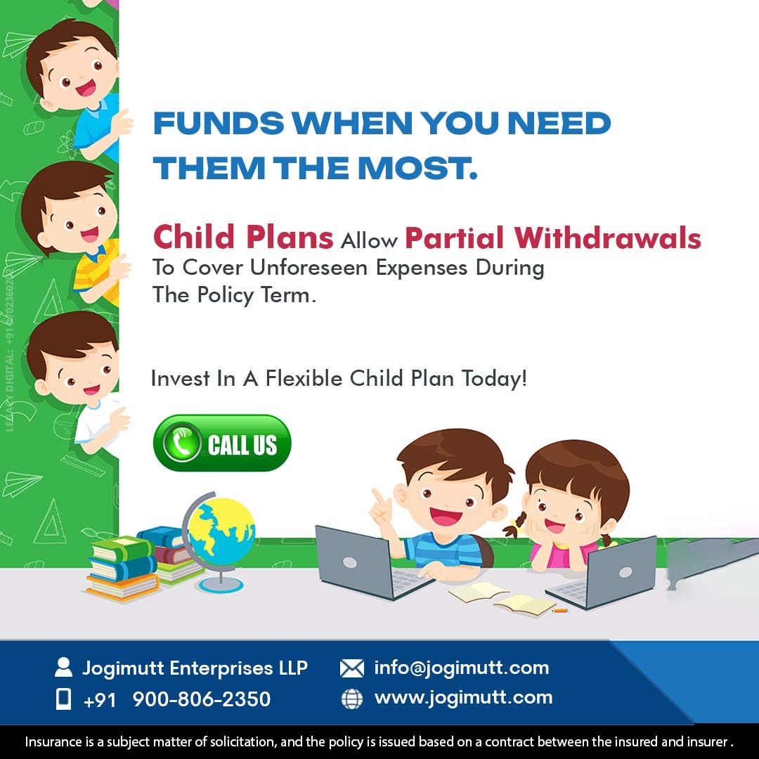 jogimuttent's tweet image. 🌟 Funds When You Need Them the Most - Flexible Child Plans for Life’s Uncertainties!

Prashanth Jogimutt (ARN-165858) AMFI Registered Mutual Fund Distributor
#ChildPlan #SecureYourChild #Mutualfunds #SIP #Jogimuttent #Jogimutt #Bangalore #Insure