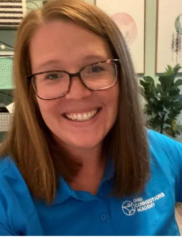 "Flexibility and parental involvement are two of the major pluses of teaching at Ohio Connections Academy," said Kelsey Cline, who was recently named a Star Staff member at the school. The first-grade teacher has been teaching at Connections Academy since
2013.

“Mrs. Cline has