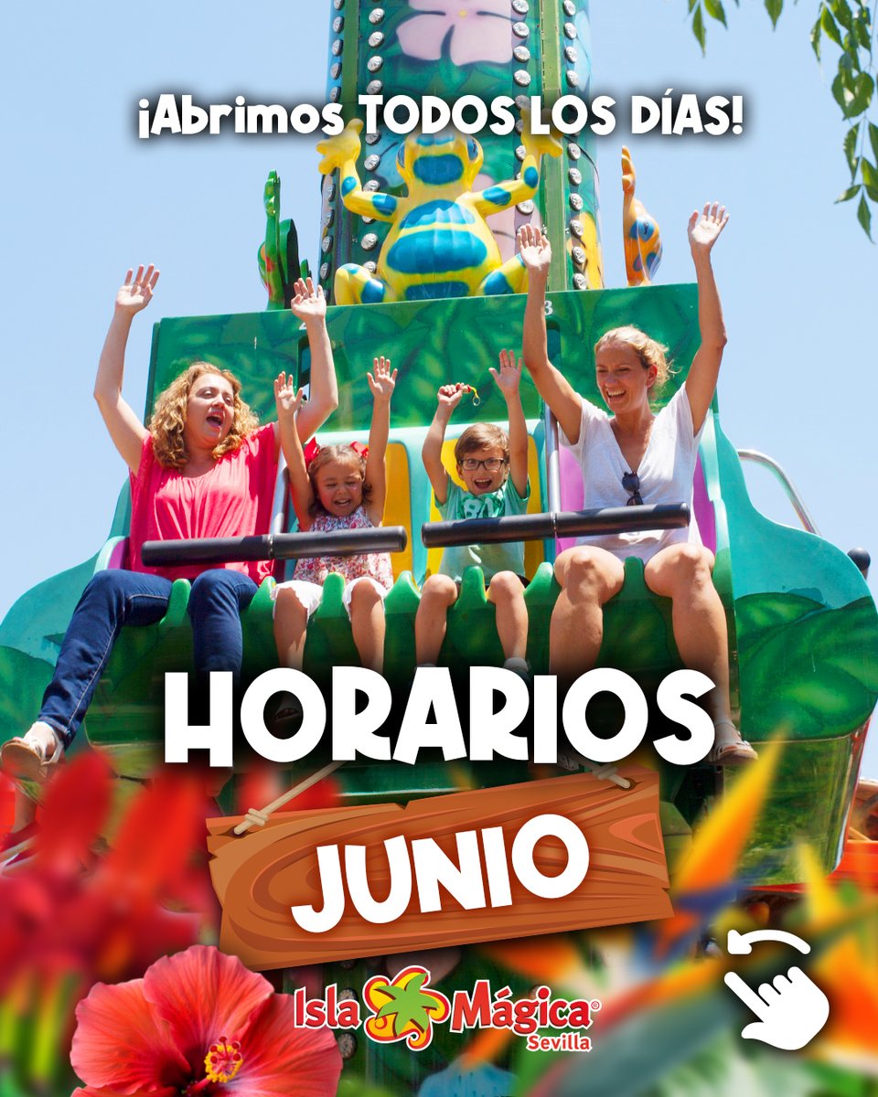 islamagica's tweet photo. Desde el 31 de mayo, zarparemos ¡todos los días!
Además, Agua Mágica abre el 31 de mayo .

Consulta los horarios de junio en esta publicación o el calendario completo en en https://t.co/ZNWoH1VBLC 

* El calendario y horarios pueden sufrir modificaciones.

#islamágica #sevilla https://t.co/jfbXaVrRg2