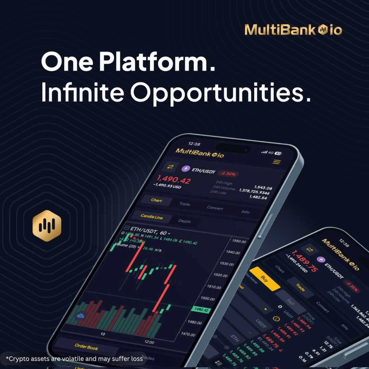 AhMeDI1001's tweet image. Ready to upgrade your crypto experience? @multibank_io isn’t your average CEX.

Trade top assets, stake for rewards, and grow your portfolio on a secure, global platform trusted by millions.

Start now 👉 multibank.io
#MBGChampion #MultiBank