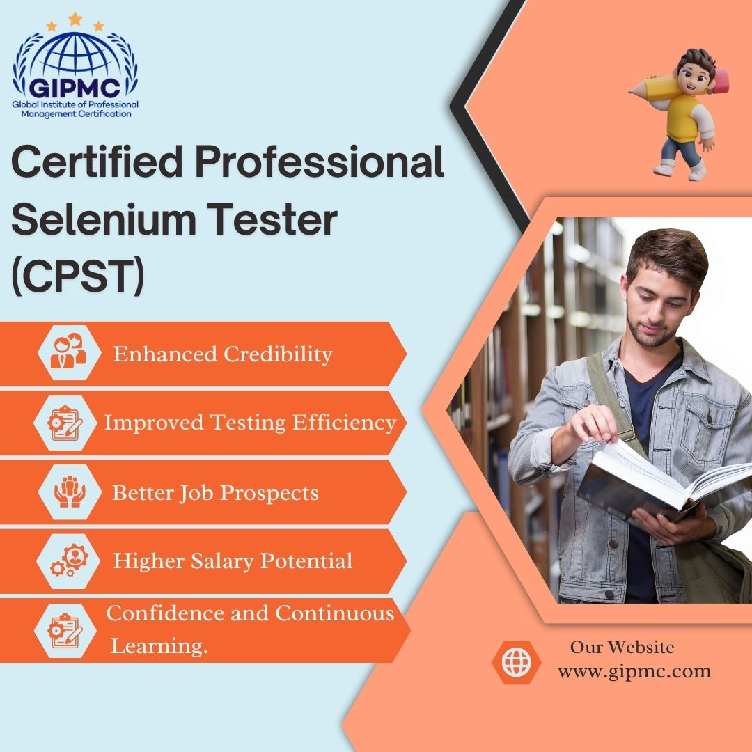 gipmc_org's tweet image. Certified Professional Selenium Tester with GIPMC Certification.
.
.
.
.
.
.
.
.
.
.
.
#CPST
#SeleniumTester
#Gipmc
#GrowWithUs
#EmpoweredByGipmc