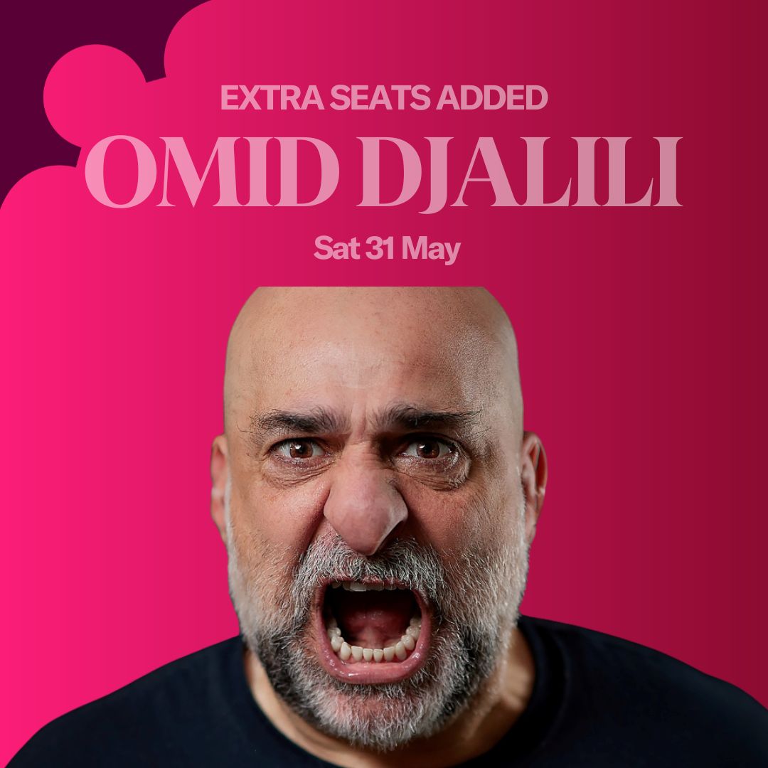 🔔EXTRA SEATS ADDED🔔

More tickets are now available for Omid Djalili's previously sold out show this Saturday!

🎟️Get tickets bit.ly/3HtKYAS
