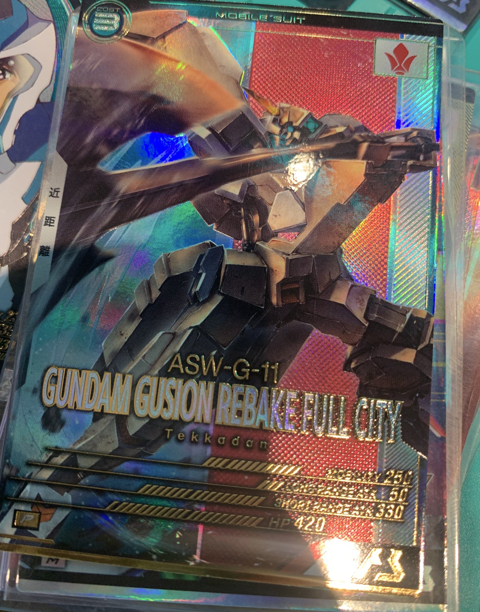 ガンダムアーセナルベース　ビギニング参加賞 機動戦士ガンダム アーセナルベース ビギニングカップ優勝＆準