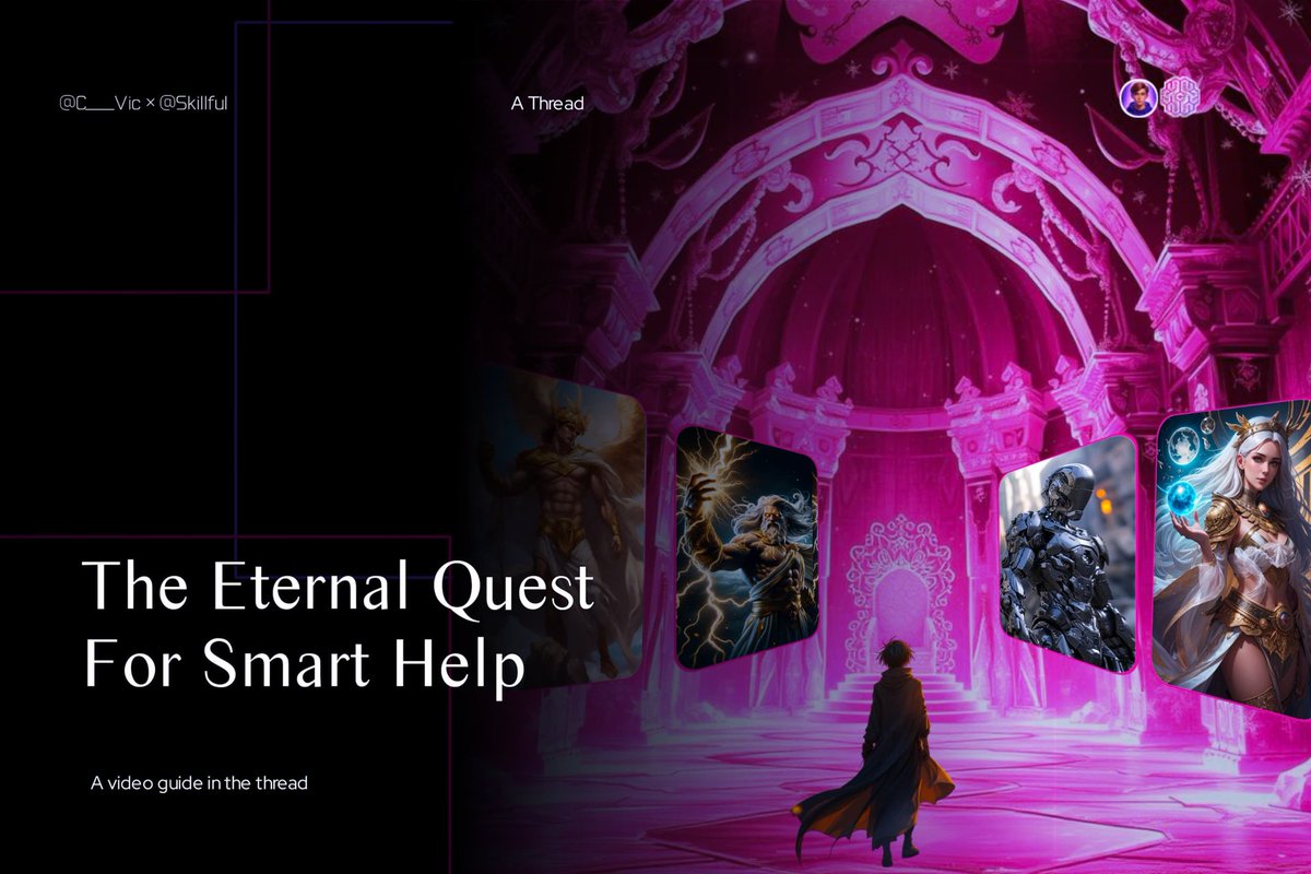 C__Vic's tweet photo. Ancient Egyptian Civilization had gods for war, wisdom, weather, and more.

Ancient Greece civilization wasn’t left out.

This shows humanity's  quest for smart assistants didn’t start with AI.

Today, @SkillfulAI brings that dream of smart assistance to everyone, everywhere

A🧵 https://t.co/pMWJBOT9KU