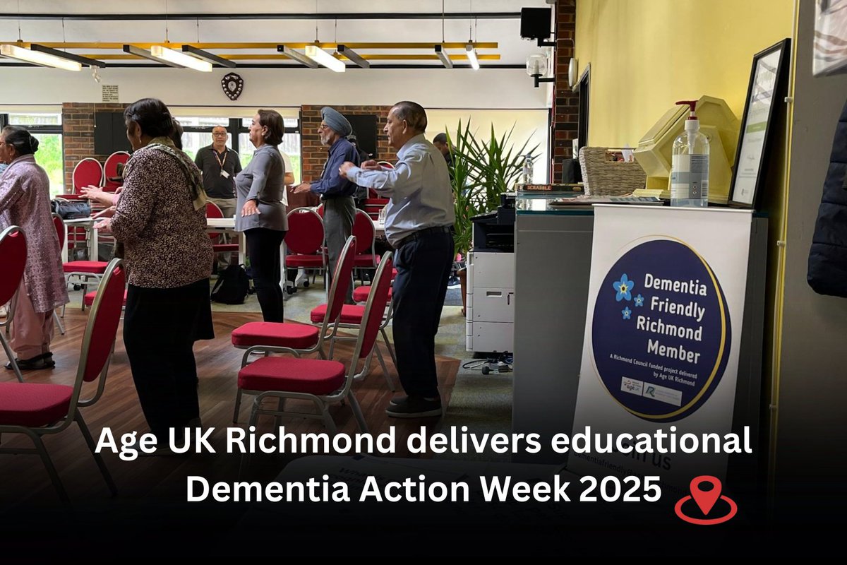 Age UK #Richmond's Dementia Action Week 2025 brought a range of events to the borough 🎗

READ MORE ➡️richmond.nub.news/news/local-new…