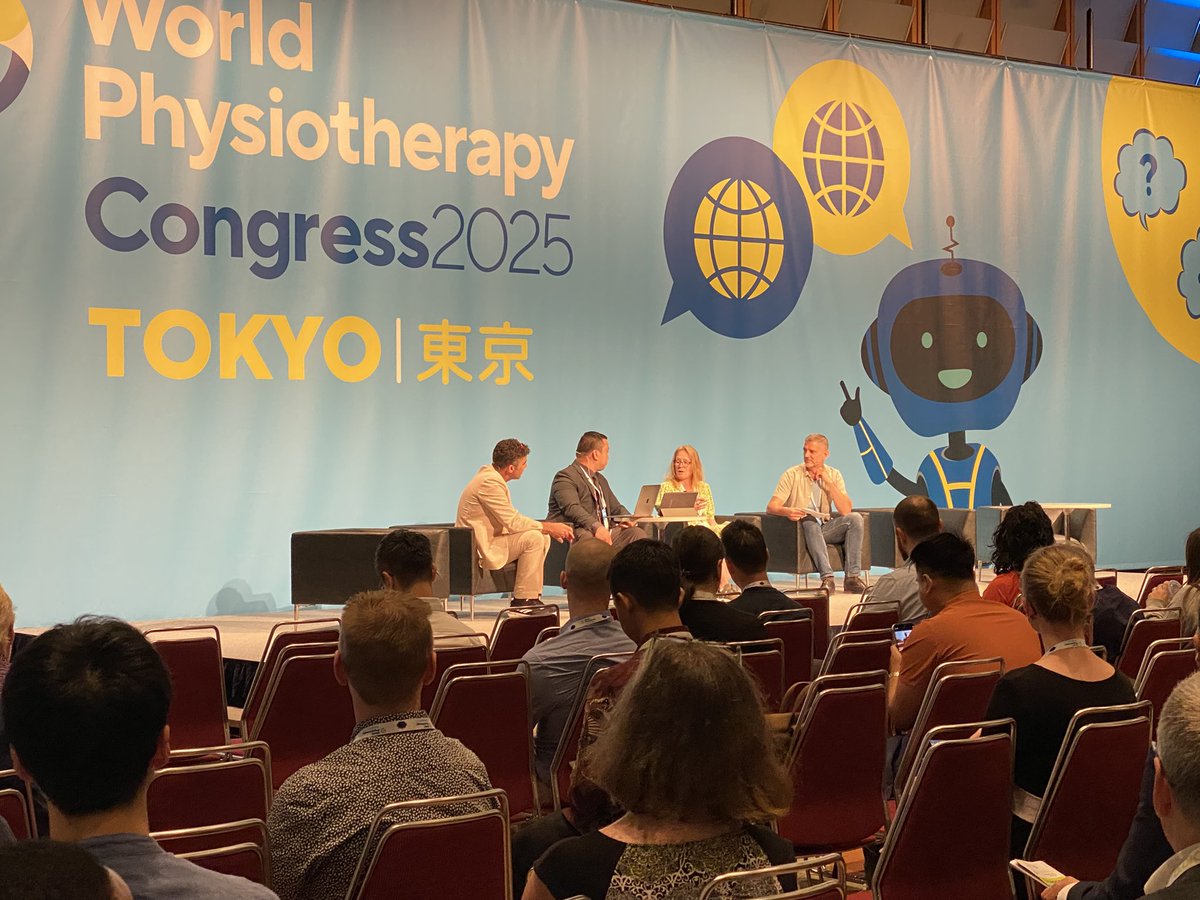 Interesting sessions and discussions on the future of physio education and research <a href="/WorldPhysio1951/">World Physiotherapy</a>