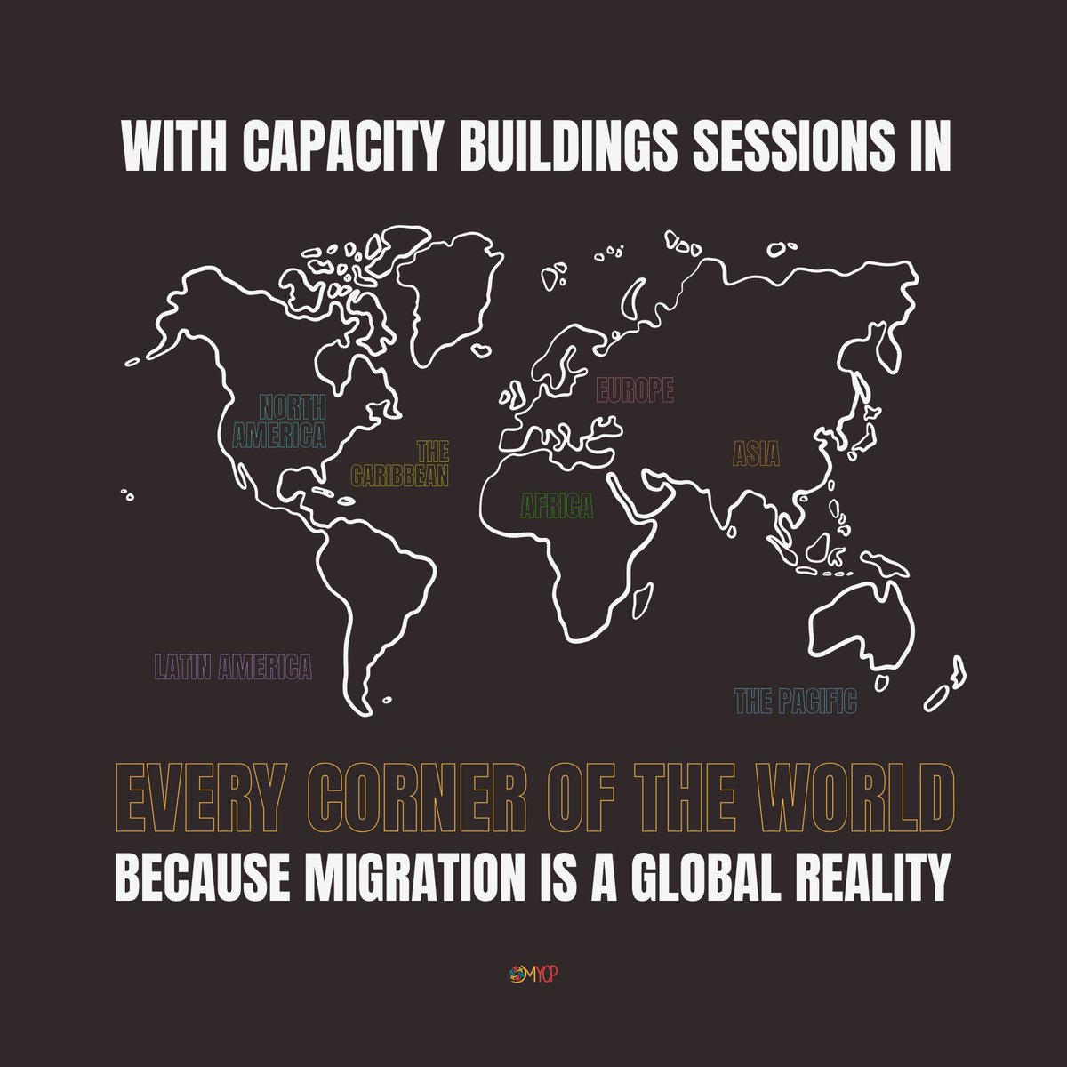 🌍GCM Youth Consultations Global Update!🌏

Thank you to every single young migrant and youth representative that took part in this project. 

Your voice.
Your solutions.
Your community. 
#ThisIsMYCP! 

Policy Briefs coming soon 👀