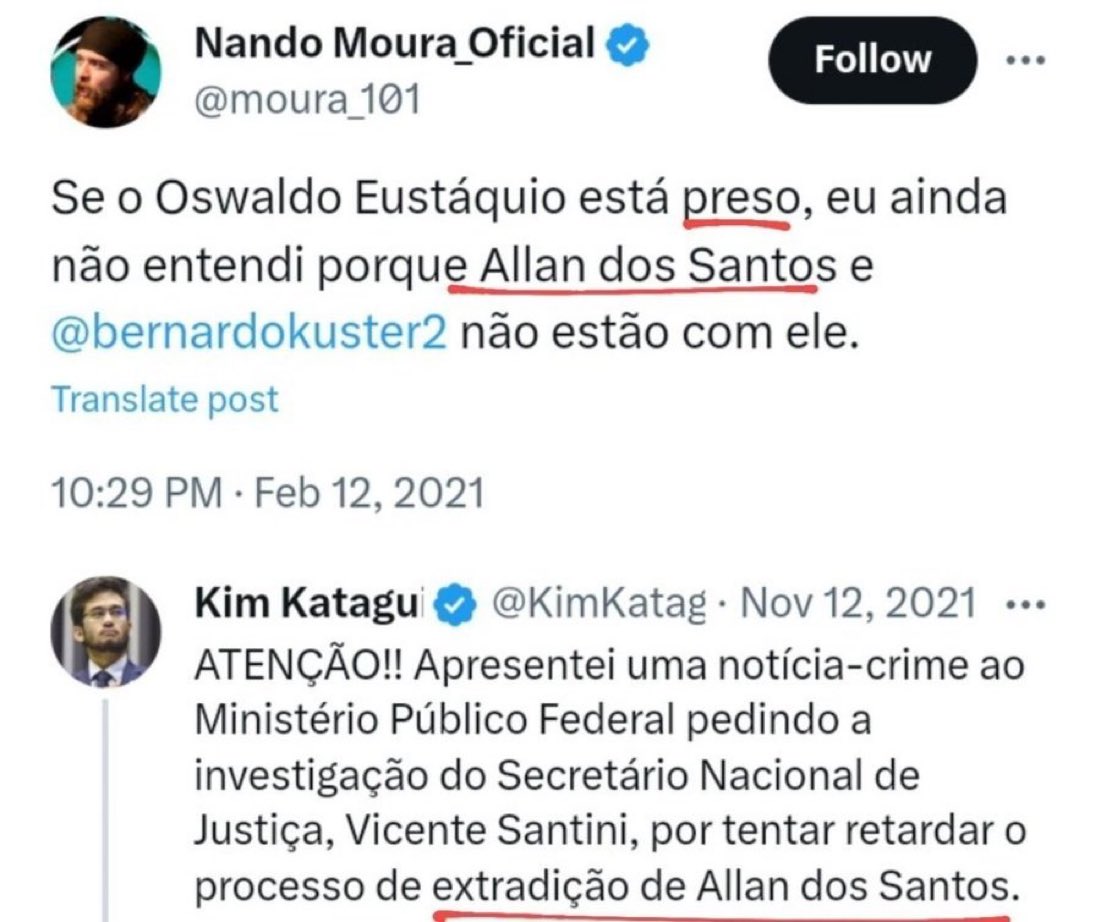 Allan Dos Santos tweet media