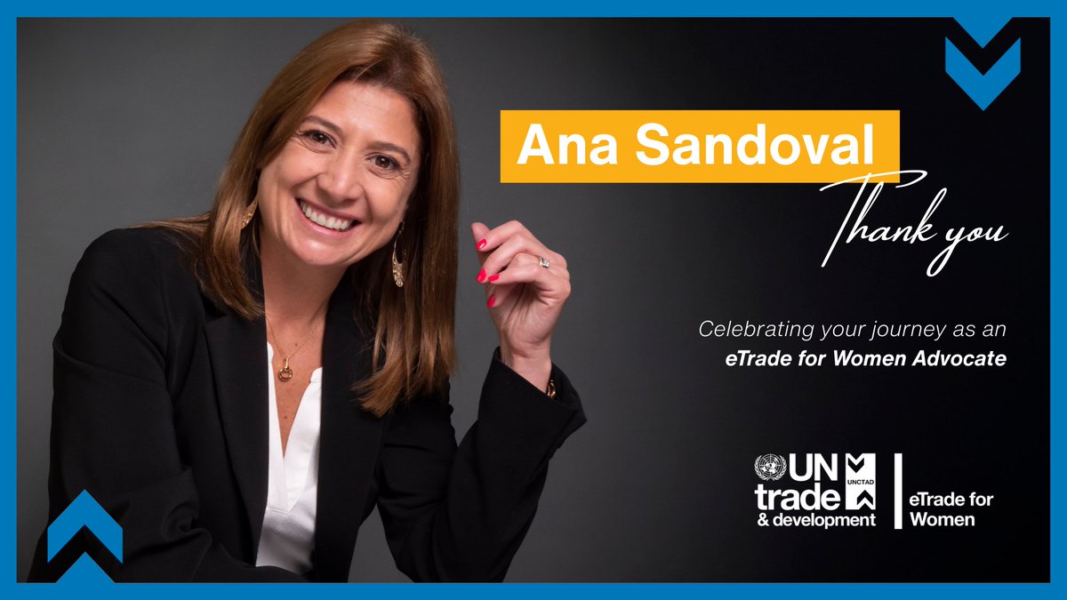Thank you, Ana Sandoval, for your powerful advocacy as our #eTradeforWomen Advocate! From Bogotá to beyond, you inspired women across Latin America to embrace digital tools and dream big. 💪 “Together we can all be stronger.” 🌐