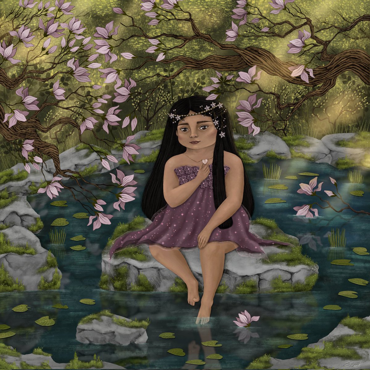 GM 🌺

Little Magnolia, through all the pain, never lost her softness.
She had become something rare, a quiet kind of powerful. Not with fire or swords, but with gentleness that endured.