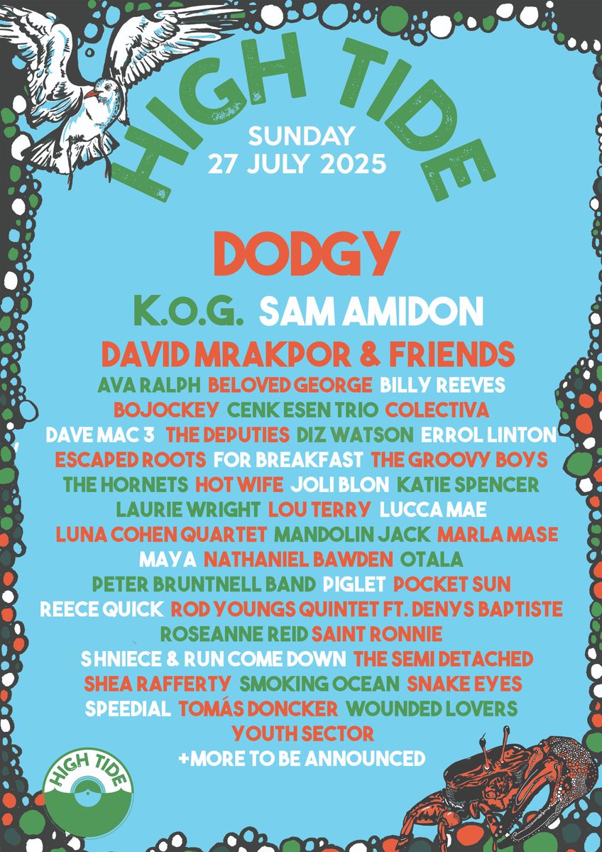 SANDYFENWICK1's tweet image. #Twickenham High Tide Festival Sunday  27th July.