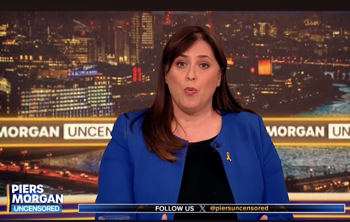 The I$raeli Tzipi Hotovely tells Piers Morgan that Israel doesn’t kill children! 
No one believes this ☠️☠️☠️☠️☠️☠️