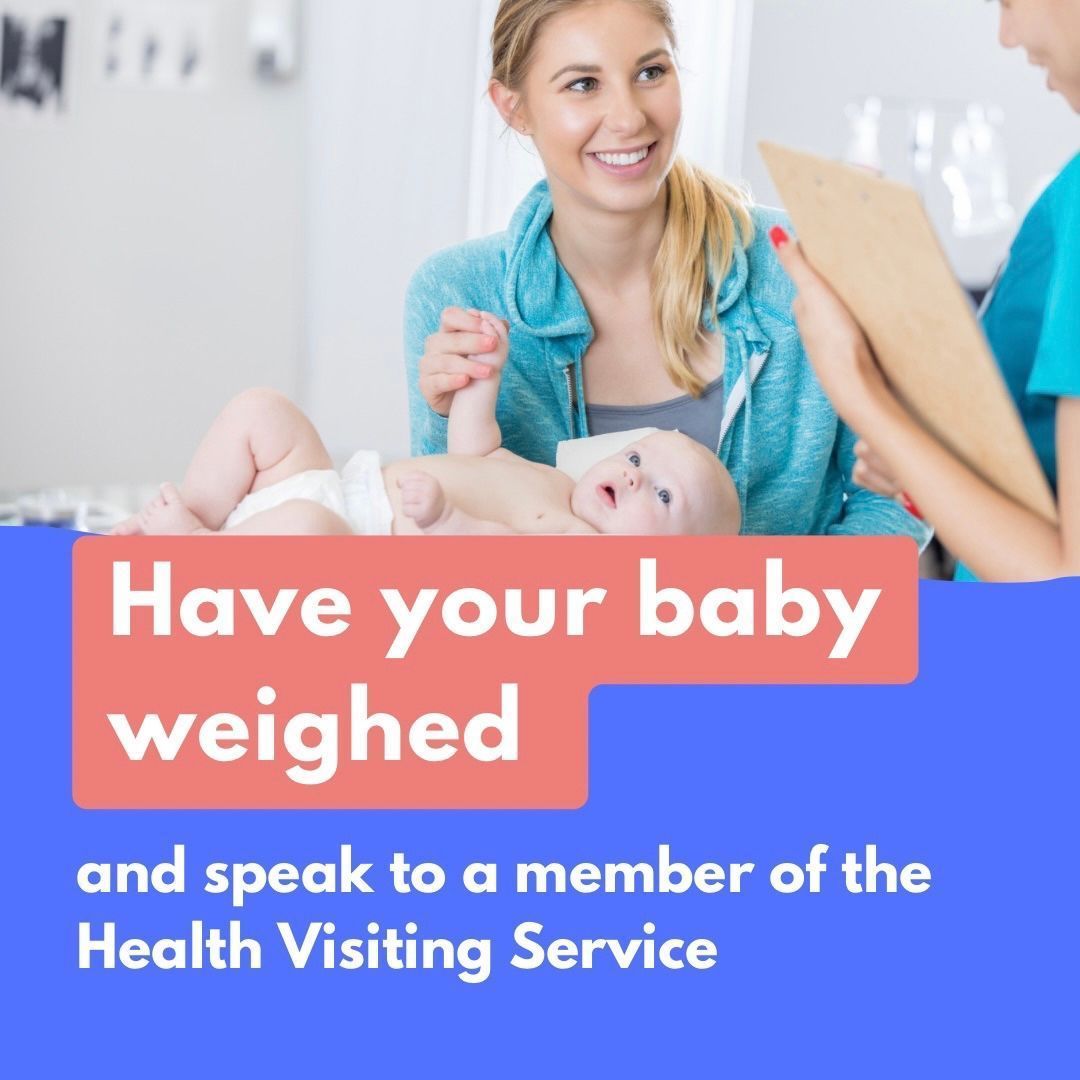 Have you heard about our Well Baby Clinics? 

They’re a chance to get your baby weighed and speak to one of our team about any questions or concerns you may have. Book your slot online here: buff.ly/FLxbilW