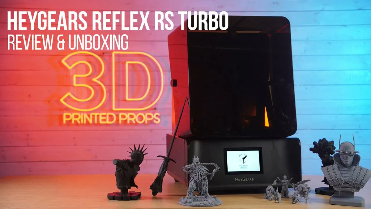 3DPrintedProps's tweet image. The UltraCraft Reflex RS Turbo from HeyGears is built to deliver stunning resin 3D prints with ease. And I have to tell you...it does!! I love this thing!! @HeyGears3D
youtu.be/B8J7UyqhT0w?si…