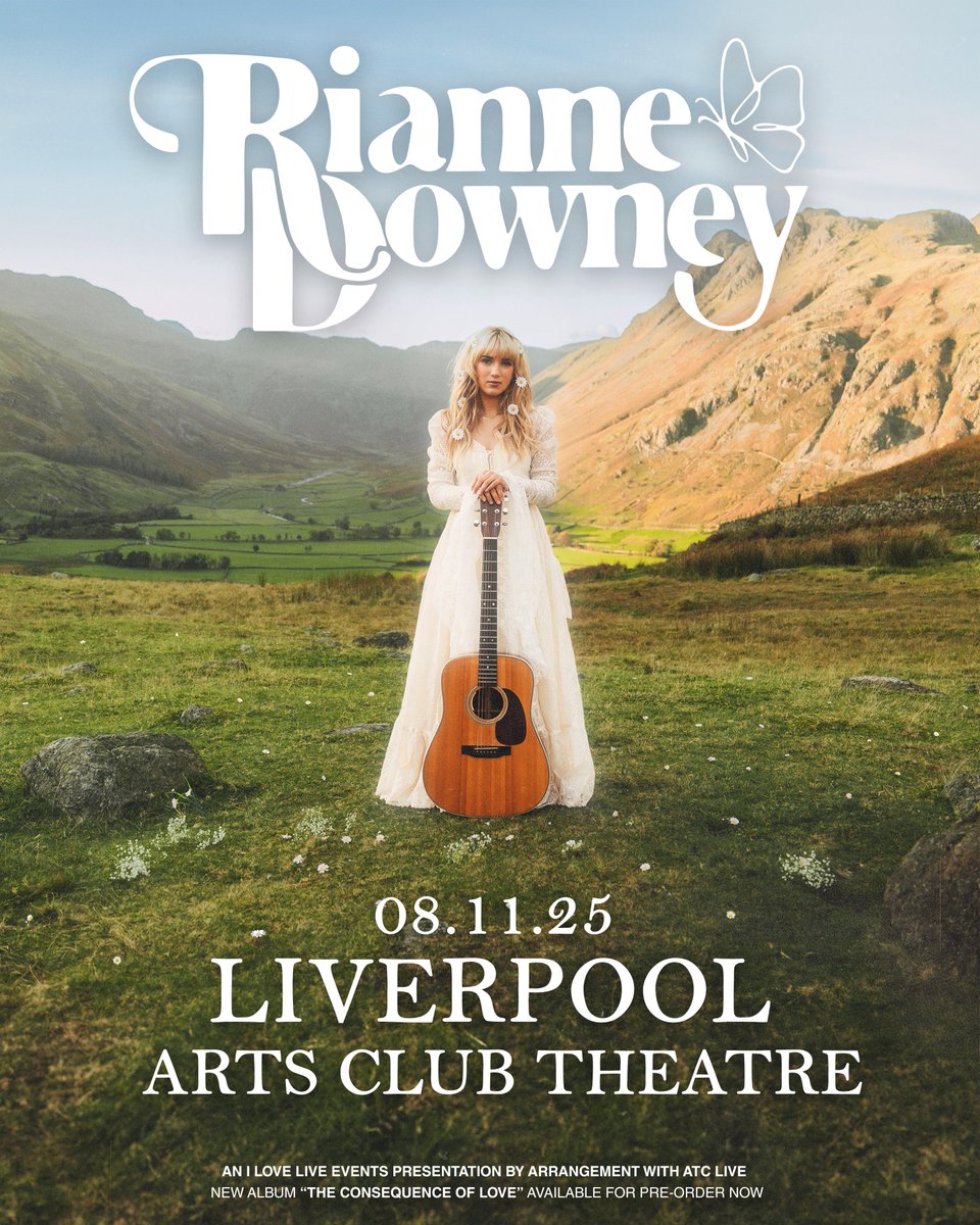 Arts Club Liverpool (@artsclublpool) on Twitter photo ON SALE
<a href="/riannedowney_/">Rianne Downey</a> will be coming to Arts club on the 8th November
Tickets are on sale now - seetickets.com/event/rianne-d⦠ON SALE
<a href="/riannedowney_/">Rianne Downey</a> will be coming to Arts club on the 8th November
Tickets are on sale now - seetickets.com/event/rianne-dā¦