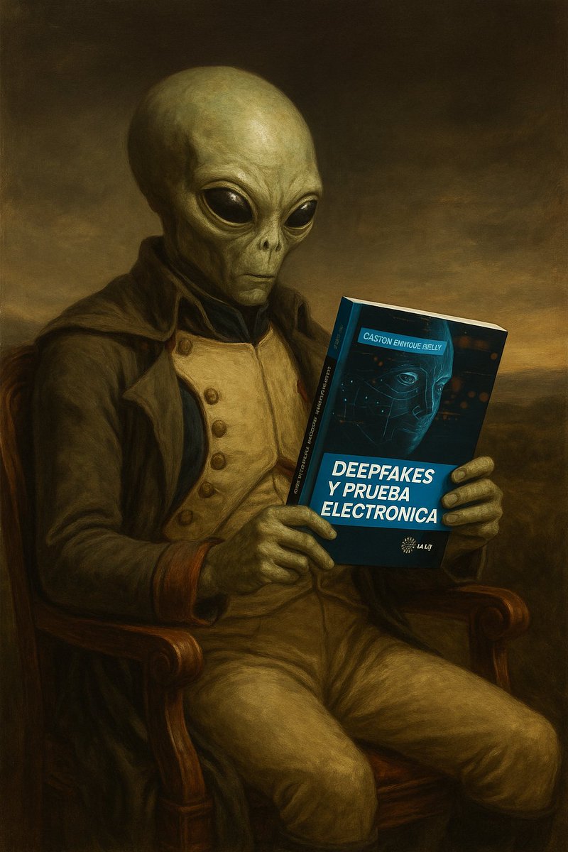 🎉 ¡ESTAMOS DE SORTEO! 🎉
Lanzamos el concurso más insólito del año 👀
¿Querés ganarte un ejemplar Ebook del libro "Deepfakes y prueba electrónica"?
Leé este hilo 🧵
👇👇👇