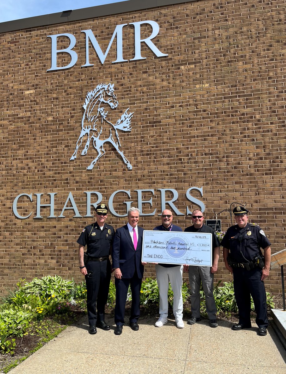 We are excited to support Blackstone-Millville High School and <a href="/BMRStrong/">Blackstone Millville Regional School District</a>'s post-graduation celebration! Thank you to Assistant Principal Keith Ducharme, Millville Police Department Chief William Coupe Jr., <a href="/BlackstonePD/">Blackstone MA Police</a> Chief Gregory Gilmore &amp; SRO Joseph Niemczyk for joining us!