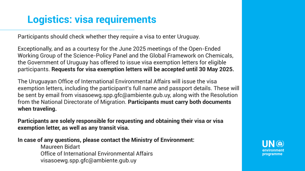 GENeva Environment Network (@genetwork) on Twitter photo <a href="/UNEP/">UN Environment Programme</a> <a href="/ToxicsFree/">IPEN: toxics-free</a> <a href="/UruguayONUGva/">URUGUAY ONU GINEBRA</a> <a href="/PRUNJAMGeneva/">Permanent Mission/Embassy of Jamaica in Geneva</a> <a href="/CanadaGeneva/">Canada in Geneva 🍁</a> <a href="/Greenpeace/">Greenpeace International</a> <a href="/cymgunep/">Children & Youth Major Group to UNEP</a> <a href="/IISD_ENB/">Earth Negotiations Bulletin</a> <a href="/NaliniSharmaGVA/">Nalini Sharma</a> <a href="/ZhanyunWang/">Zhanyun Wang</a> <a href="/brsmeas/">The Basel, Rotterdam and Stockholm Conventions</a> Nalini Sharma of the Secretariat provides an overview of the preparation of #OEWG3.2, including:
🔹 Main focus of the meeting + expected outcomes
🔹 Organizational matters + agenda
🔹 Proposed clustering of contact groups
🔹 Tentative schedule
🔹 Visa and logistics <a href="/UNEP/">UN Environment Programme</a> <a href="/ToxicsFree/">IPEN: toxics-free</a> <a href="/UruguayONUGva/">URUGUAY ONU GINEBRA</a> <a href="/PRUNJAMGeneva/">Permanent Mission/Embassy of Jamaica in Geneva</a> <a href="/CanadaGeneva/">Canada in Geneva 🍁</a> <a href="/Greenpeace/">Greenpeace International</a> <a href="/cymgunep/">Children & Youth Major Group to UNEP</a> <a href="/IISD_ENB/">Earth Negotiations Bulletin</a> <a href="/NaliniSharmaGVA/">Nalini Sharma</a> <a href="/ZhanyunWang/">Zhanyun Wang</a> <a href="/brsmeas/">The Basel, Rotterdam and Stockholm Conventions</a> Nalini Sharma of the Secretariat provides an overview of the preparation of #OEWG3.2, including:
🔹 Main focus of the meeting + expected outcomes
🔹 Organizational matters + agenda
🔹 Proposed clustering of contact groups
🔹 Tentative schedule
🔹 Visa and logistics