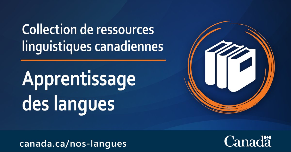 Le #PortailLinguistique contient des liens vers des ressources qui vous aideront à #apprendre une 2e ou une 3e langue, ou à consolider vos connaissances! Visitez la section Apprentissage des langues de la Collection! #multilingue ow.ly/eACv50VZgsX