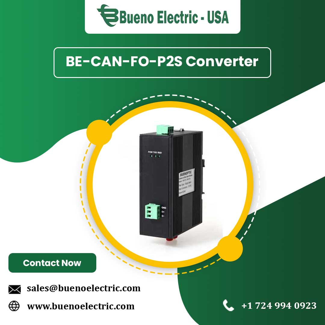 BuenoElectric's tweet image. Boost your automation game with the BE-CAN-FO-P2S Converter by Bueno Electric – seamless CANbus to fiber optic communication made easy!
buenoelectric.com/products/be-ca…

#BuenoElectric #IndustrialAutomation #DataConverter #FiberOpticSolutions #CANTOFiber