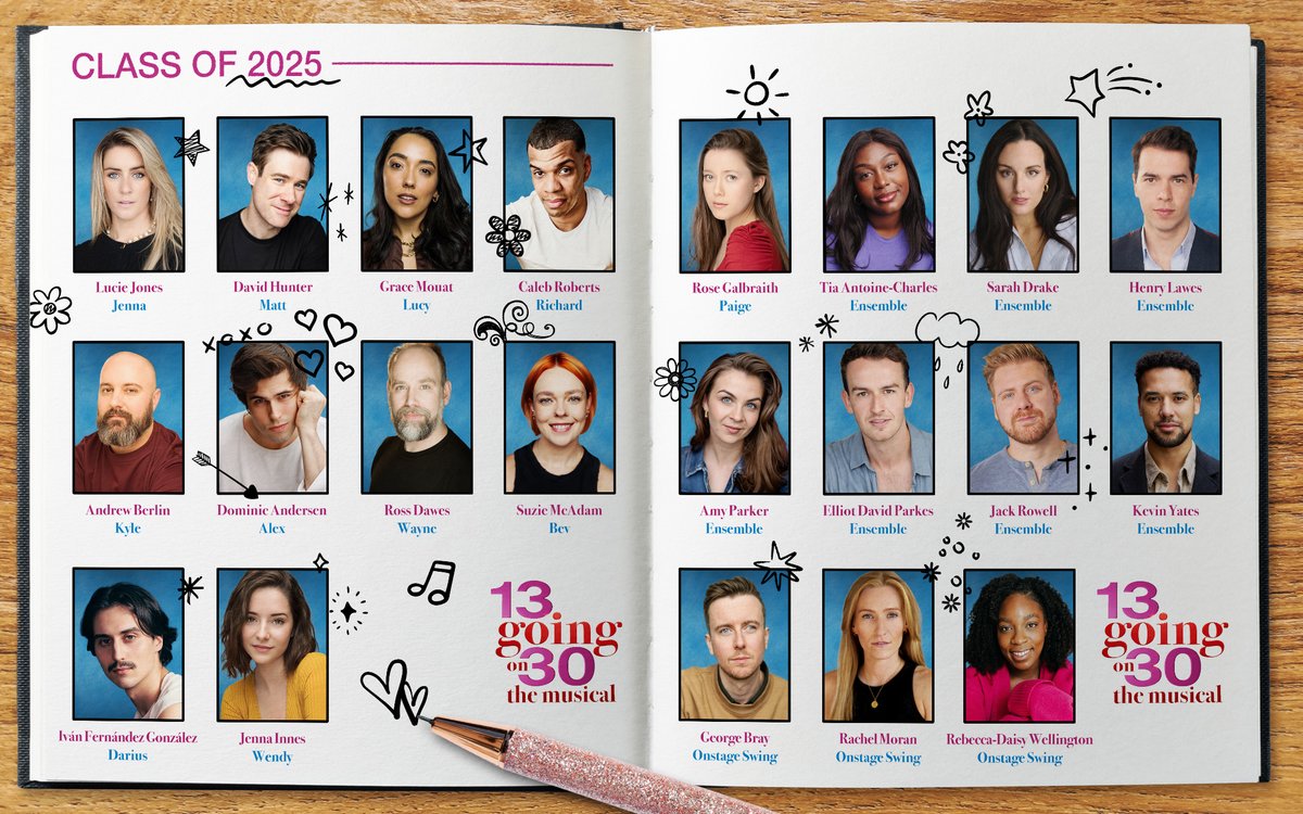 Musical Theatre Review (@musicaltheatrer) on Twitter photo Meet the world premiere cast of 13 Going On 30 – The Musical, opening at <a href="/PalaceAndOpera/">Palace & Opera Mcr</a> from 21 Sep-12 Oct
Joining the previously announced Lucie Jones are David Hunter & Grace Mouat who will star as Matt Flamhaff & Lucy Wyman. Andy Fickman directs <a href="/1330musical/">13 Going On 30 - The Musical</a> <a href="/RoomOnYourOwn/">ROYO</a> Meet the world premiere cast of 13 Going On 30 – The Musical, opening at <a href="/PalaceAndOpera/">Palace & Opera Mcr</a> from 21 Sep-12 Oct
Joining the previously announced Lucie Jones are David Hunter & Grace Mouat who will star as Matt Flamhaff & Lucy Wyman. Andy Fickman directs <a href="/1330musical/">13 Going On 30 - The Musical</a> <a href="/RoomOnYourOwn/">ROYO</a>