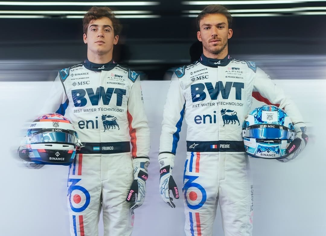 🚨 | BREAKING: Alpine unveil special race suits for the Spanish GP.