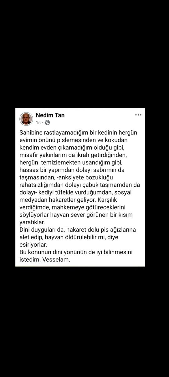 Ahlaki değerler ve etik standartlar genetik olarak gelmez sonradan öğrenilir. 
Bu davranışın cezasız kalması ,onaylanması anlamına gelir!@EmniyetGM
Suça becerikli,utanma ve acıma duygusu olmayan #NedimTanTutuklansın