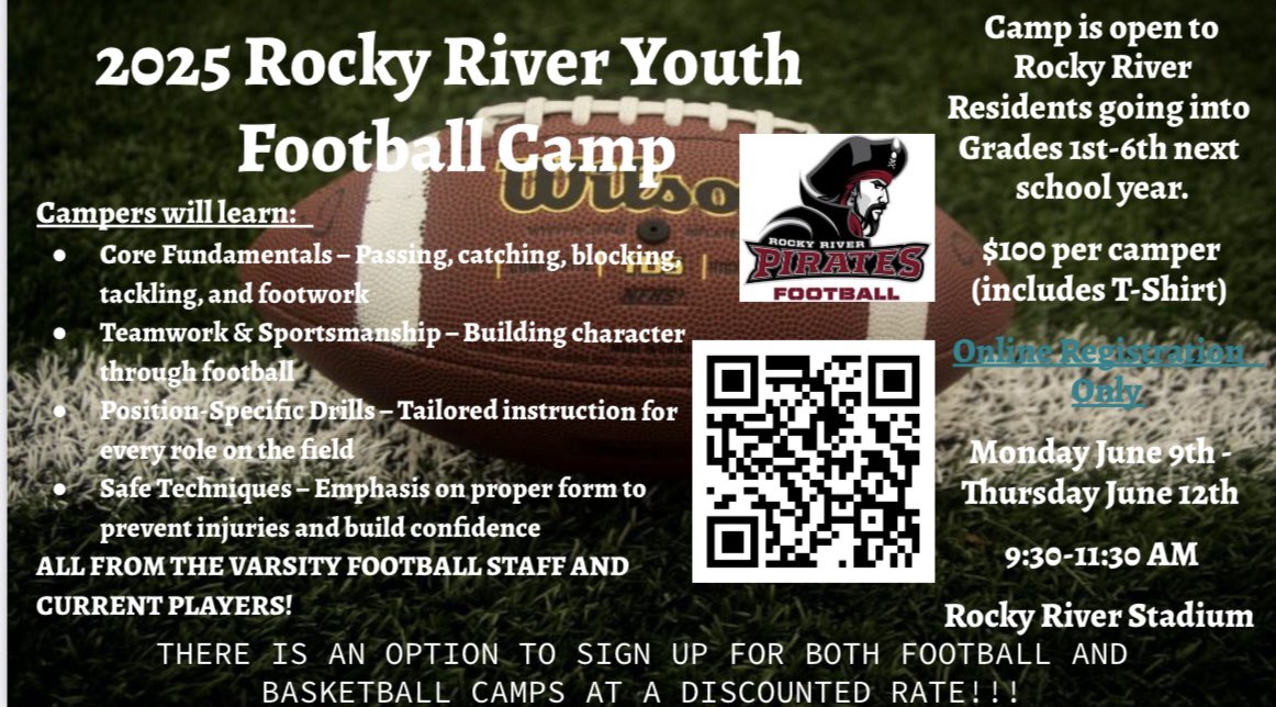 Youth Camp is rapidly approaching!!! Get registered today!!! rrcs.org/OnlineTicketin…
