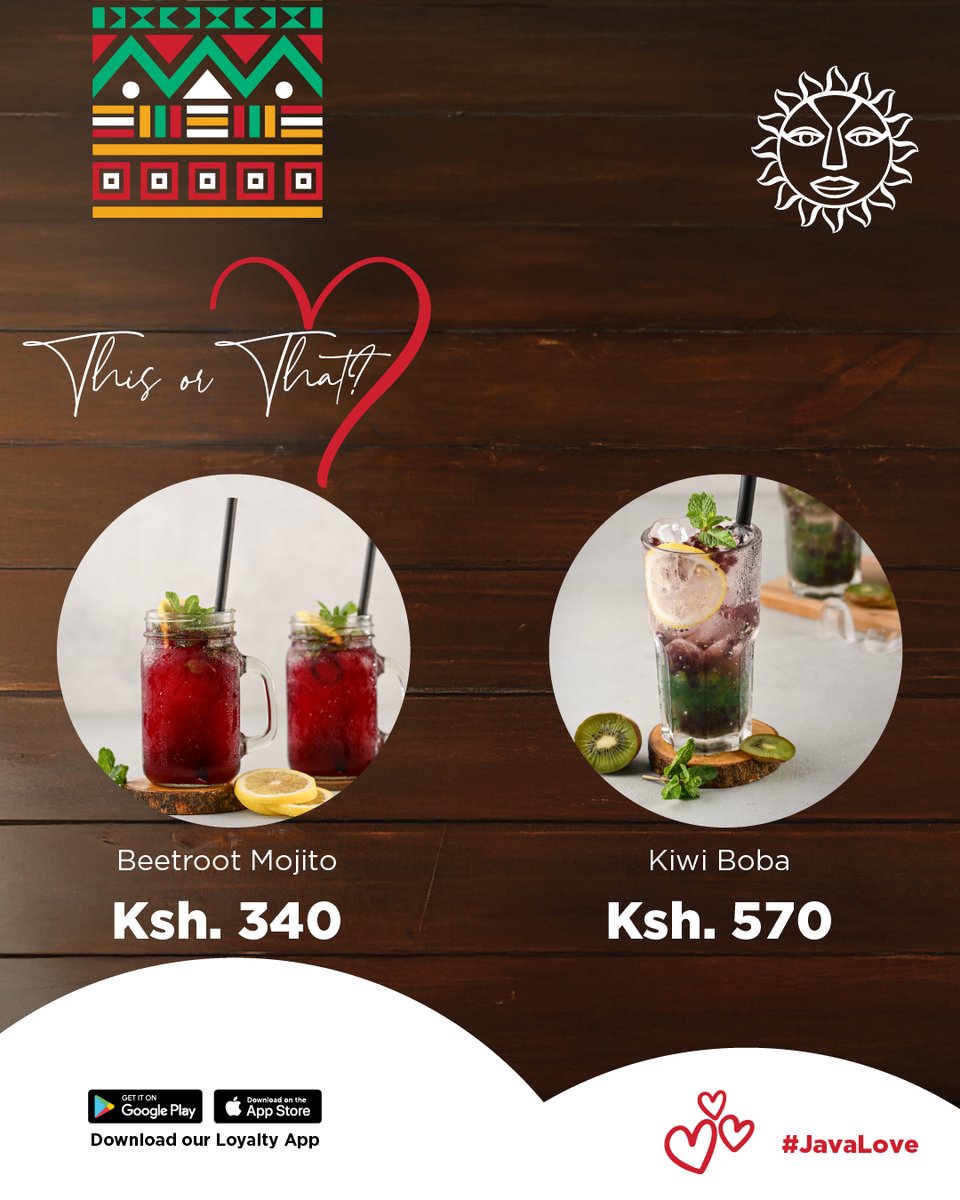 Which cold drink will you be ordering from us today? A Mojito or a Boba? Let us know in the comments…
#ThisOrThat #JavaLove