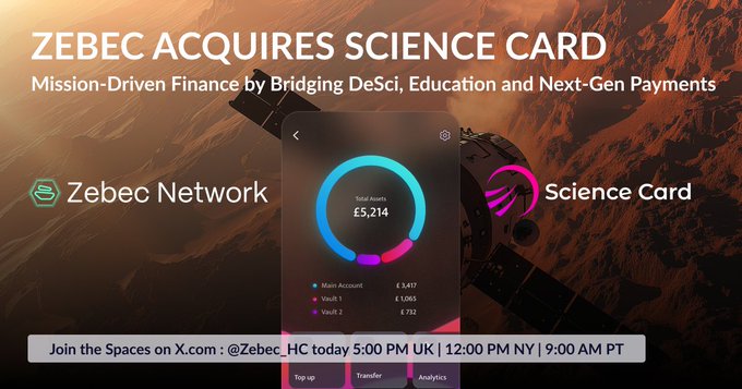 Zbec gets a science card
