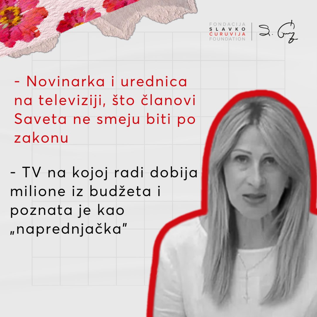Nastavljamo pregled prijavljenih kandidata za Savet REM-a 👀

PROUNS, Društvo novinara Vojvodine i Društvo novinara Niša kandidovali su novinarku Maju Mišković Mitrović.

Šta znamo o njoj i televiziji na kojoj radi?

Sledi niz 1/6 🧵