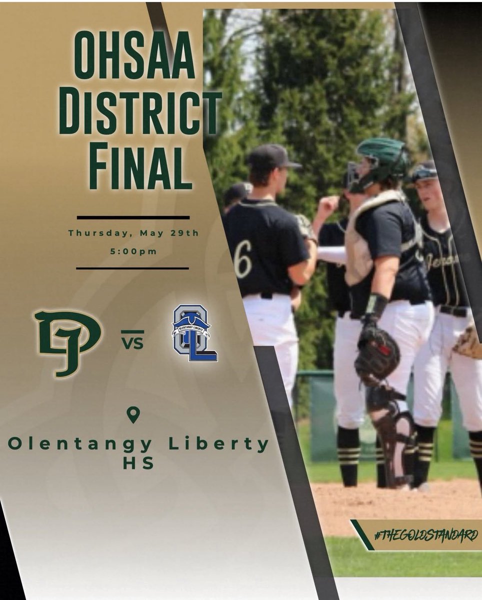 Dublin Jerome Athletics (@jeromeceltics) on Twitter photo <a href="/DubJeromeBSBL/">Dublin Jerome Baseball</a> travels to Olentangy Liberty tonight to play for an <a href="/OHSAASports/">OHSAA Sports</a> District title! Visit ohsaa.org for tickets.
Let’s go, Celts!
<a href="/dublinjeromehs/">Dublin Jerome HS</a> <a href="/DubJeromeBSBL/">Dublin Jerome Baseball</a> travels to Olentangy Liberty tonight to play for an <a href="/OHSAASports/">OHSAA Sports</a> District title! Visit ohsaa.org for tickets.
Let’s go, Celts!
<a href="/dublinjeromehs/">Dublin Jerome HS</a>