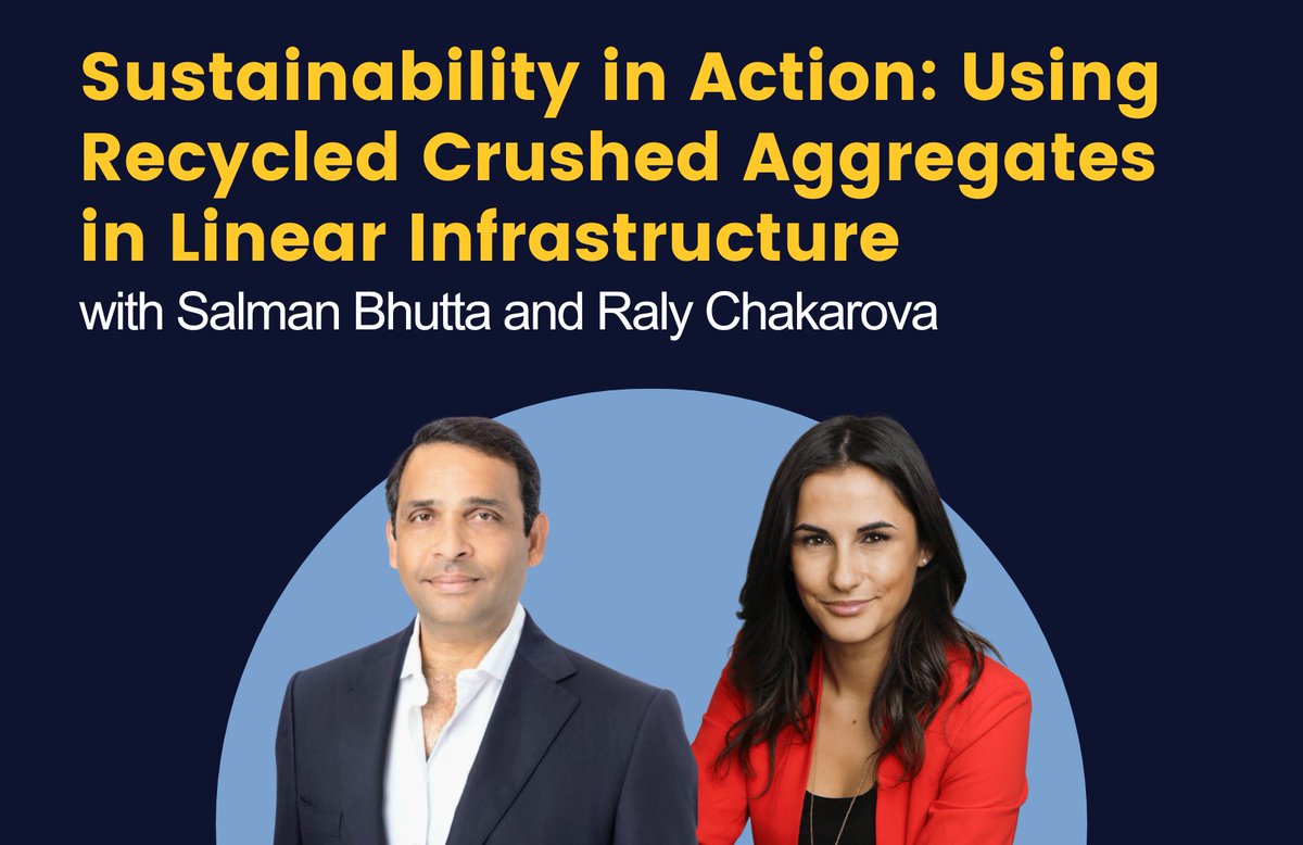 TARBA_CA's tweet image. Recycled Crushed Aggregates (#RCA) are a reliable, high-performance alternative to primary aggregates—and Ontario's engineers agree.
Watch the full webinar to learn more: tarba.org/2025/05/09/sus…
#RecycledCrushedAggregates @O_S_P_E