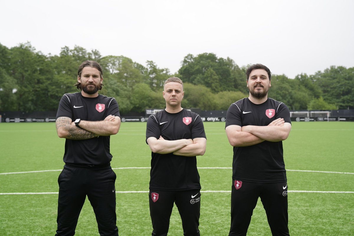 The coaching team 💪🏻 

Manager Jordan Ive has confirmed that he’ll be joined by Sam Hawkins and Shaun Andrews this season as part of his management setup! 

Sam joins the club with coaching experience across a number of clubs locally and Shaun remains as part of Jordan’s staff