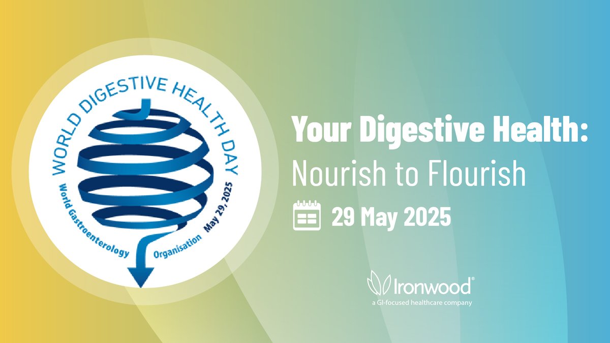 Today is #WorldDigestiveHealthDay! 

This year’s campaign highlights the importance of nourishment in every sense—while encouraging conversations about the importance of digestive health. Join the movement using #WDHD2025 and #NourishToFlourish!