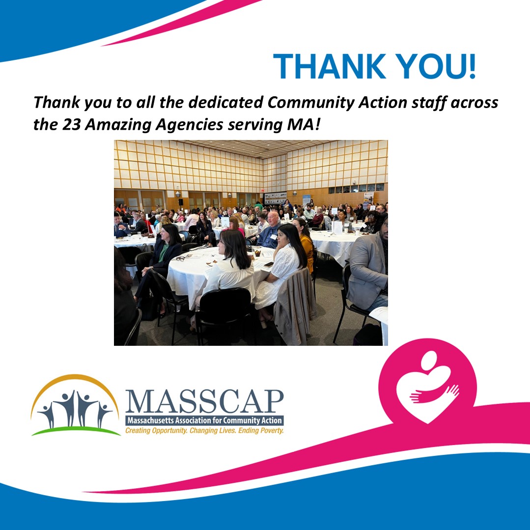 #ThankfulThursday We are grateful for all of the incredible staff at all 23 #CommunityActionMA agencies across the Commonwealth.  Today we celebrate you!  #CommunityActionWorks