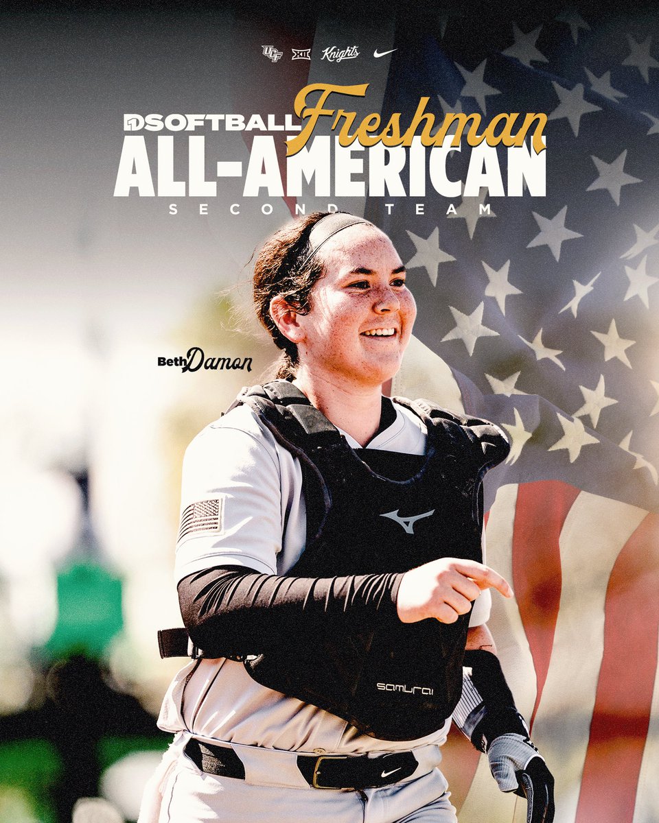 UCF Softball (@ucf_softball) on Twitter photo Keep โem coming ๐บ๐ธ
<a href="/IsabellaV2023/">Isabella Vega</a> and <a href="/BethDamon08/">๐
๐
๐
ฃ๐
</a> have both earned <a href="/D1Softball/">D1Softball</a> Freshman All-America honors!
๐ฐ ucfknights.com/VegaDamonD1AA Keep โem coming ๐บ๐ธ
<a href="/IsabellaV2023/">Isabella Vega</a> and <a href="/BethDamon08/">๐
๐
๐
ฃ๐
</a> have both earned <a href="/D1Softball/">D1Softball</a> Freshman All-America honors!
๐ฐ ucfknights.com/VegaDamonD1AA