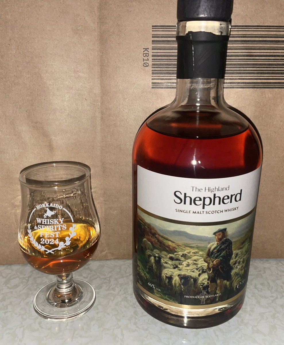 本日も一日お疲れ様です。 今夜はハイランドシェパードで乾杯です