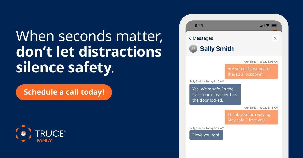 🛑 In a crisis, every second counts.
TRUCE Family keeps student phones reachable for emergencies—while limiting distractions during class.
📵 Smart control, not confiscation.
🔐 Safer schools start with smarter tech.
👉 trucesoftware.com/family
#SchoolSafety #TRUCEFamily