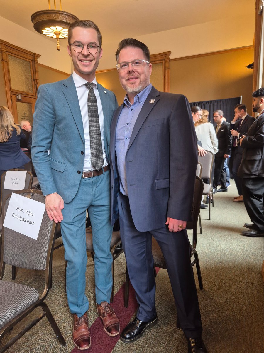 Sam Oosterhoff (@samoosterhoff) on Twitter photo Big congratulations to Jonathan White with <a href="/boilermakernews/">Boilermakers Union</a> from Vineland, on receiving the Kingās Coronation Medal!
Well deserved ššš Big congratulations to Jonathan White with <a href="/boilermakernews/">Boilermakers Union</a> from Vineland, on receiving the Kingās Coronation Medal!
Well deserved ššš