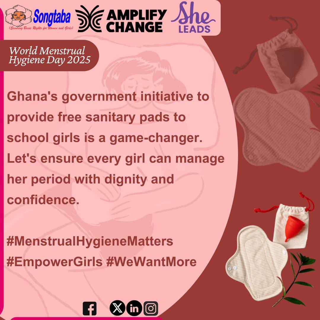 PreciousJesus23's tweet photo. #MenstrualHygieneDay
 #DontTaskMyPad
#BreakTheSilence
#MenstrualHygieneMatters
 #GhanaForMenstrualHygiene

@_GHSofficial
@mohgovgh
@SongtabaNGO
@ScalingCare
@SheLeadsWeGain
@PlanIntGhana
@amplifyfund
@moeghofficial https://t.co/TNVMc1TzOr