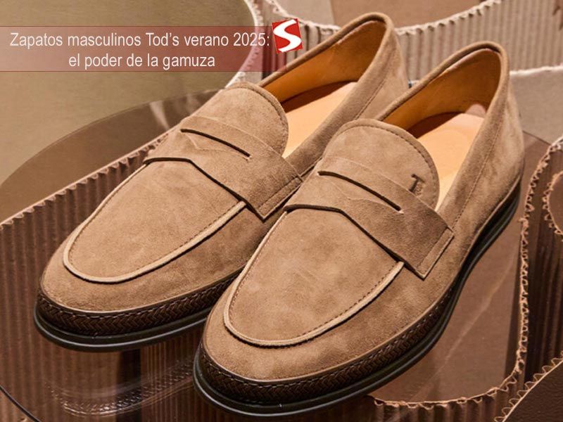 STYLEAMERICAmag's tweet image. La gamuza domina en nueva colección de #zapatos masculinos de Tod’s para el verano de 2025 te contamos lo más destacado 👉 buff.ly/VHpL3Gt #StyleModa