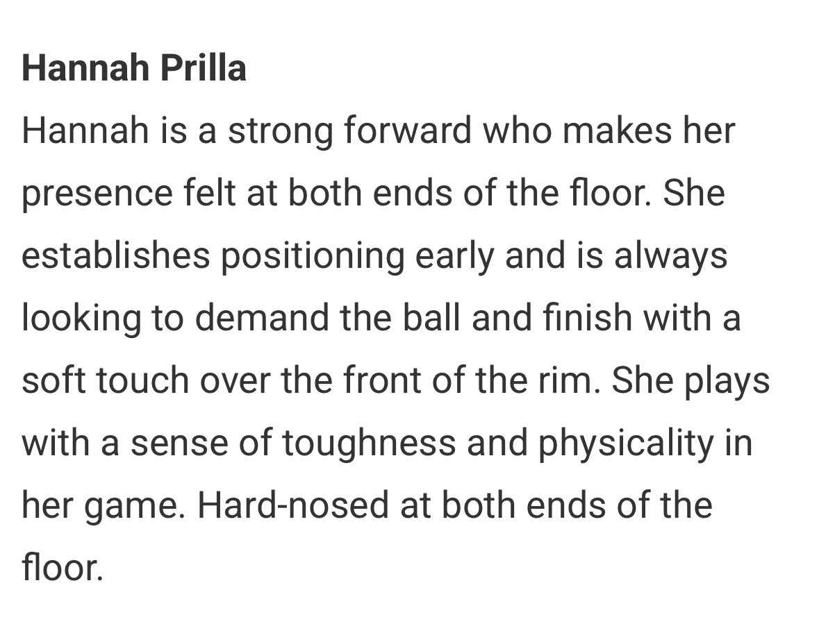 Hannah Prilla (@hannahprilla21) on Twitter photo Thank you <a href="/JrAllStarBB/">Jr. All-Star Girls Basketball</a> for the write up!!
<a href="/SLAAMBASKETBALL/">slaambasketball</a>
<a href="/SLAAM2028Binion/">SLAAM U15 P24</a>
<a href="/JustinBinion/">J. Binion</a> Thank you <a href="/JrAllStarBB/">Jr. All-Star Girls Basketball</a> for the write up!!
<a href="/SLAAMBASKETBALL/">slaambasketball</a>
<a href="/SLAAM2028Binion/">SLAAM U15 P24</a>
<a href="/JustinBinion/">J. Binion</a>