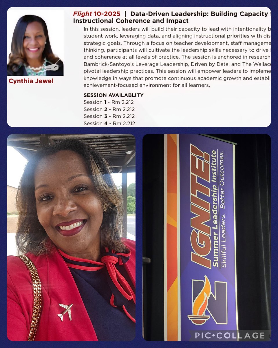 Cynthia Strickland Jewell (@cynthiasjewell) on Twitter photo Ready to take flight <a href="/EDUJewelsLLC/">Educating Jewels LLC</a> <a href="/NewtonCoSchools/">NCSS</a> for their Summer Leadership Institute! If you're a leader in Newton County, you don't want to miss this session! ✈️ #SummerIgnite #TakeOff2526 Ready to take flight <a href="/EDUJewelsLLC/">Educating Jewels LLC</a> <a href="/NewtonCoSchools/">NCSS</a> for their Summer Leadership Institute! If you're a leader in Newton County, you don't want to miss this session! ✈️ #SummerIgnite #TakeOff2526