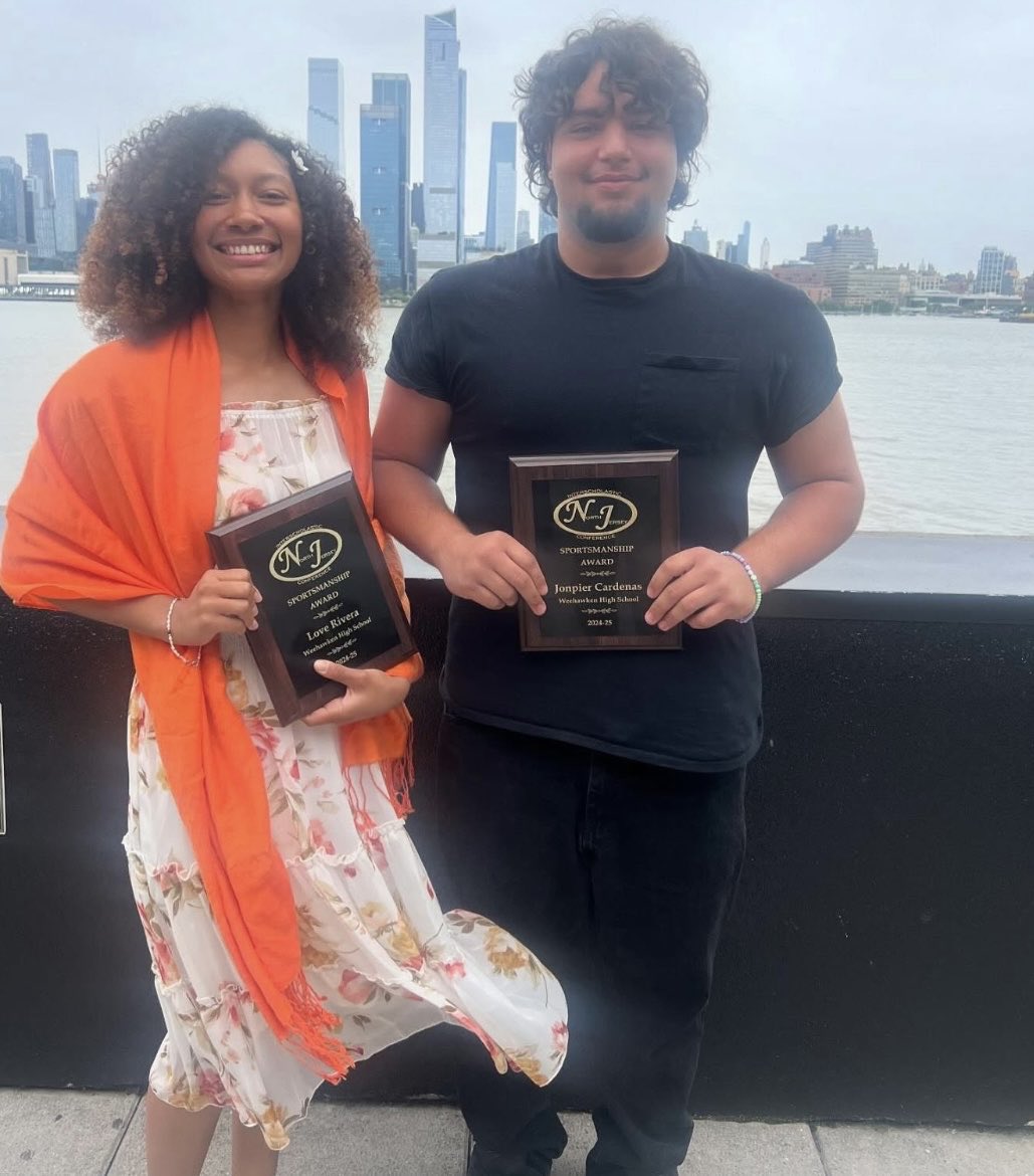 Robert Ferullo (@robferullo4) on Twitter photo Special shout out to seniors JP Cardenas and Love Rivera on earning the NJIC sportsmanship award for WHS! <a href="/EricCrespoEDU/">Eric Crespo</a> <a href="/FAmato53/">Francesca Amato</a> <a href="/bcalligy/">Brian Calligy</a> <a href="/WeehawkenTSD/">Weehawken Schools</a> <a href="/WHSAthletics53/">Brian Fischer</a> <a href="/StefanieCirill1/">Stefanie Cirillo</a> Special shout out to seniors JP Cardenas and Love Rivera on earning the NJIC sportsmanship award for WHS! <a href="/EricCrespoEDU/">Eric Crespo</a> <a href="/FAmato53/">Francesca Amato</a> <a href="/bcalligy/">Brian Calligy</a> <a href="/WeehawkenTSD/">Weehawken Schools</a> <a href="/WHSAthletics53/">Brian Fischer</a> <a href="/StefanieCirill1/">Stefanie Cirillo</a>